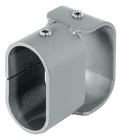 weißaluminium, RAL 9006, pulverbeschichtet Knoten Idea+ aluf. 90°