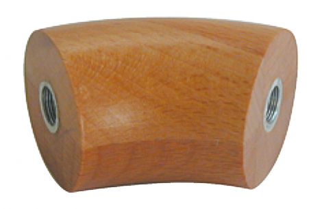 gebogen, 45° Bogen Buche 45°
