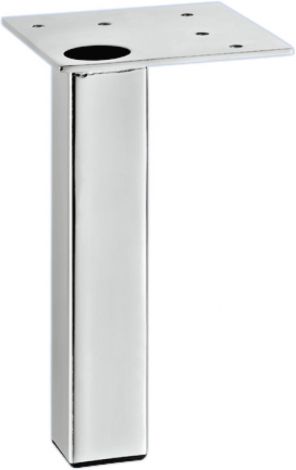 150 mm Möbelfuss St.chr.pol. Eck 150mm
