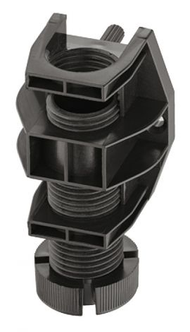 Sockelversteller Kst.schw.29x49,5mm