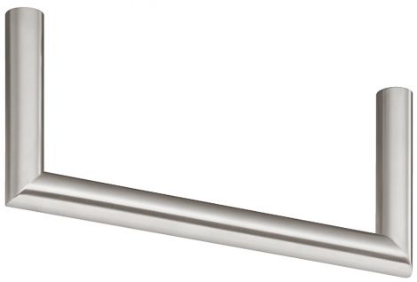 125 mm U-Bueg.Edelstahl matt 25/300x125mm