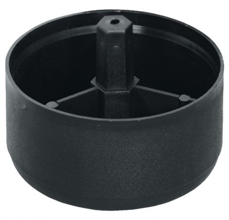 55 mm Adapter Kst.schw. Ø 55x20mm