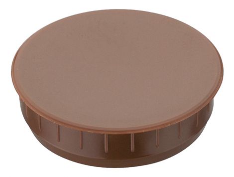 Kunststoff Abdeckk.f.Topfbohrung Kst.br. 35x10,0mm