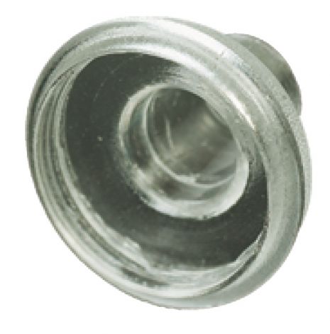 6 mm Einsteckhuelse transp.12x8,5mm