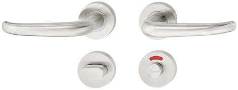 59 mm WC-Garnitur 8 Edst.matt