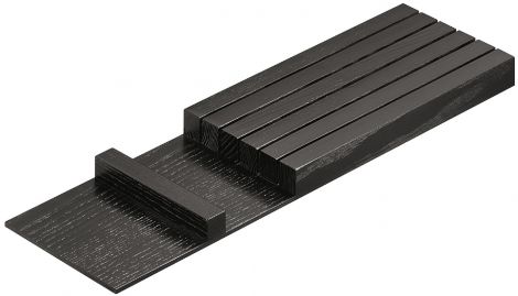 478 mm Messerblock Esche schw. 137,5x472x26mm