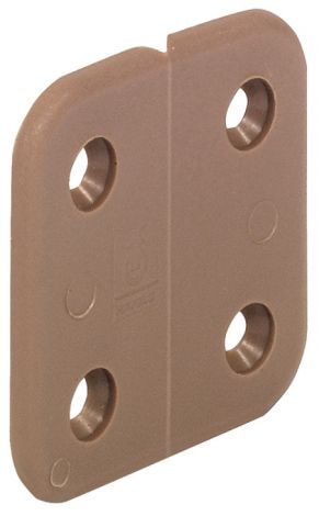 braun Scharnier Kst.braun 40x40mm