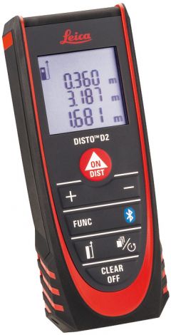116 x 44 x 26 mm Laser-Entfernungsmesser Disto D2