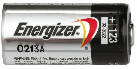 CR 123 Photobatterie Lithium CR123 3V