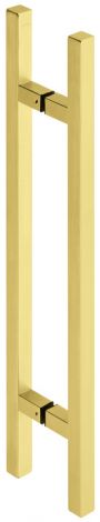 messingfarben, PVD-beschichtet Türgriff Edelst.messf.pol.25x400x600mm