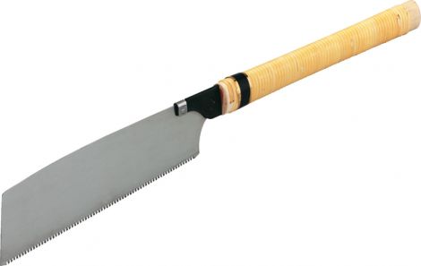 Japan-Zugsäge, mit Rattangriff, aus Japanstahl