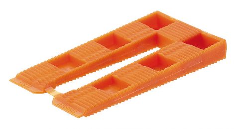 8 mm Rastkeil Kst.orange 80x40x8mm