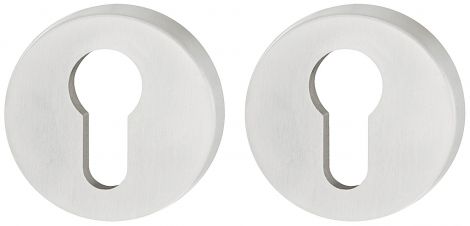 Profilzylinder PZ-Rosette Edelst.matt