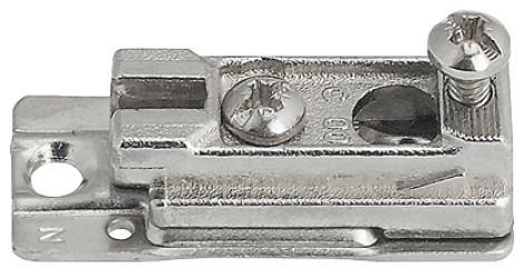Zinkdruckguss Montageplatte Zi. vern. hvstb. M 0