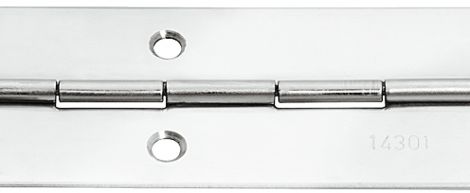 poliert Stangenscharnier Edelst. 32x0,8mmx3,5m