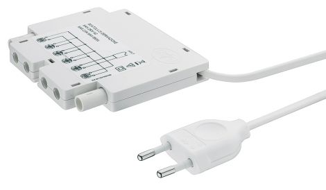 Verteiler, mit Stecksystem für LED 1819, 6-fach, ohne Schaltfunktion, 230 V