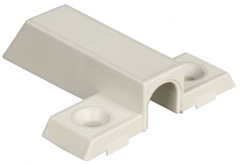 beige Kreuzadapterplatte Kst.beige m.Pos.hilfe