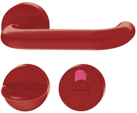 Objekttüren WC-Garn.8 20 PA rot 33