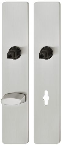 12 1410 Langschild 78 WC Edelst.matt