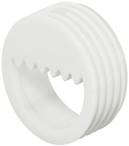 Vollsteg Aufhänger Kst. weiss 20x8,5mm