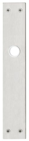 grau, matt UG-Langsch. eckig 235x40x2mm, Edst. matt
