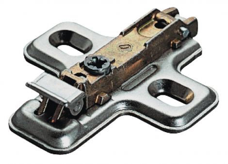 Stahl X-Mont.pl. Duomatic SM St.schrb.2mm