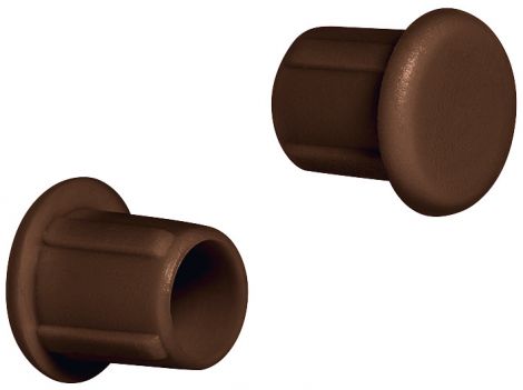 Kunststoff Abdeckkappe Kst. dbraun Ø 6,6/5,0mm