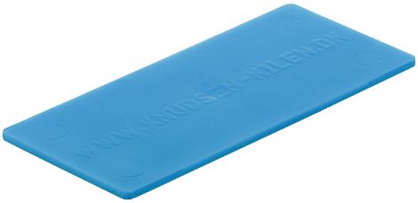 1 mm Stützklotz 1mm blau 50x22