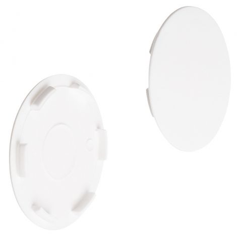 Kunststoff Abdeckkappe Kst. Maxifix weiss Ø 39mm