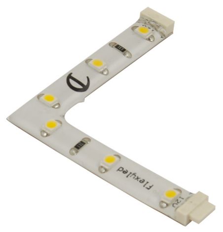 50 x 8 x 3,5 mm LED1076 Eckstueck 90° kw 50x50mm
