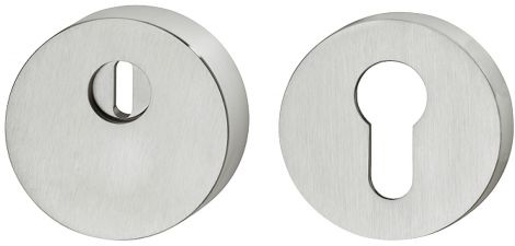 Rosettengarnitur Schutzros.ZA 12,5mm Edst.matt