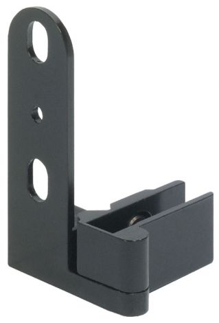 180° Glast.schnäpp.scharn.Zi.schwarz 6,5mm