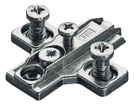 Zinkdruckguss X-Mont.pl. Duomatic A zi.Eu.Schrb.0mm