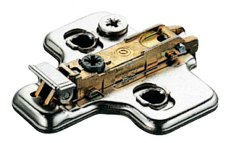 Stahl X-Mont.pl. Duomatic SM St.schrb.0mm