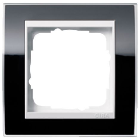 1-fach Rahmen 1-fach schwarz