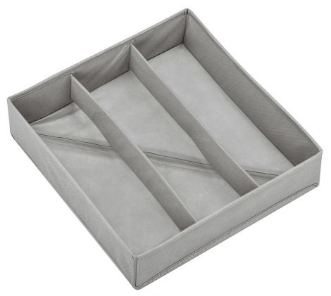 grau SK-Einsatz Textil grau 345x330x85mm