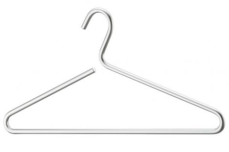200 mm Kleiderb.Aluminium eloxiert 420mm