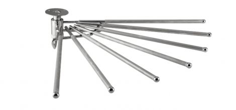 430 x 430 x 75 mm Hosenhalter chr. 430x430x75mm
