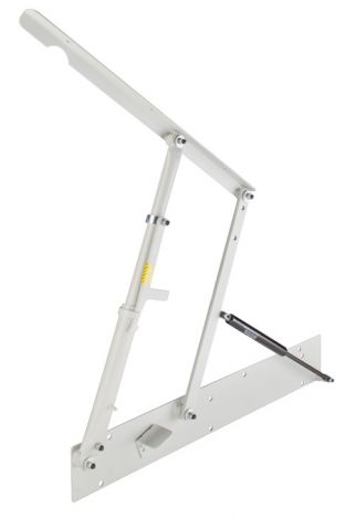 300 – 500 N Lattenrost Lift silberf. 900mm