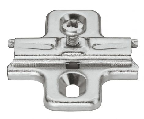 Stahl X-Mont.pl. Duomatic A St.schrb. 0mm