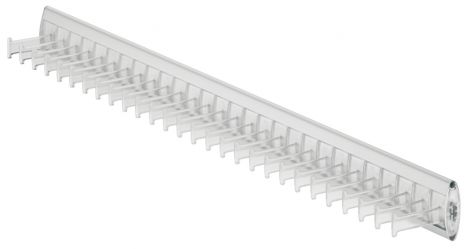 432 x 52 x 47 mm Krawattenhalter transp. 432x52x47mm