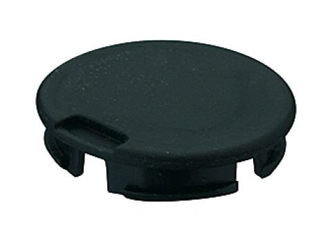 Deckkappe Notöffnung schwarz