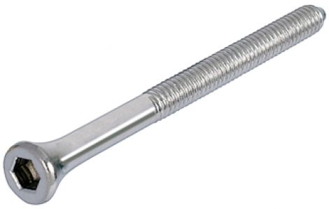 70 mm Montageschrb.chr.matt M5x70mm