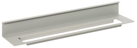 titangrau Tuchleiste St.grau 350x77x46mm