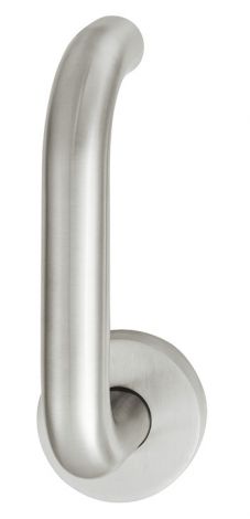 70 mm Drehhebel/Ros.Edelst.matt