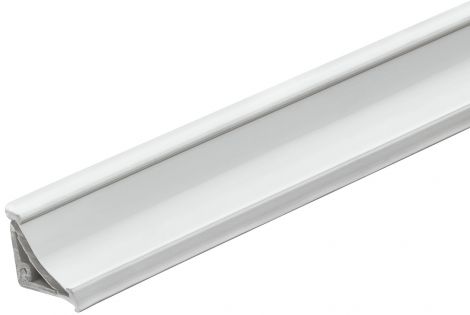 5000 mm Wandanschlussprofil Alu.we.gerollt 5m