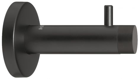 graphitschwarz, PVD-beschichtet Wandtürpuff.Haken Edst.schw.gra.PVD 82mm