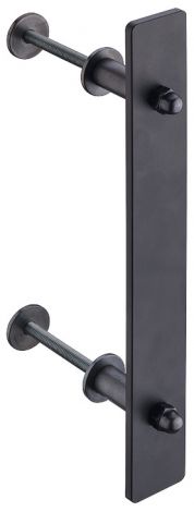 graphitschwarz Türgriff St.schwarz 300mm