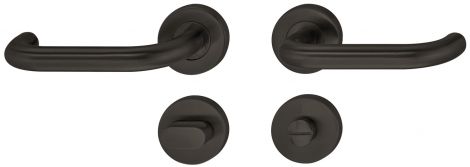 38 – 52 mm WC-Garnitur 8 Edst.PVD schw.TS=38-52mm
