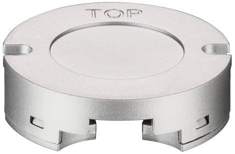 silberfarben Dimmer Kapazitiv mod.rd./Kst.silbf./D=35